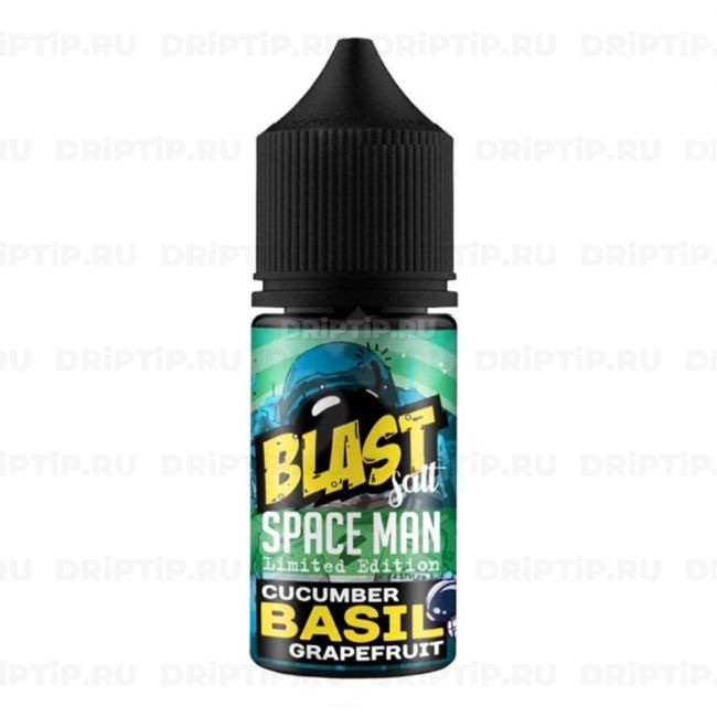 Жидкость для вейпа / Blast Space Man Salt - Cucumber Basil Grapefruit