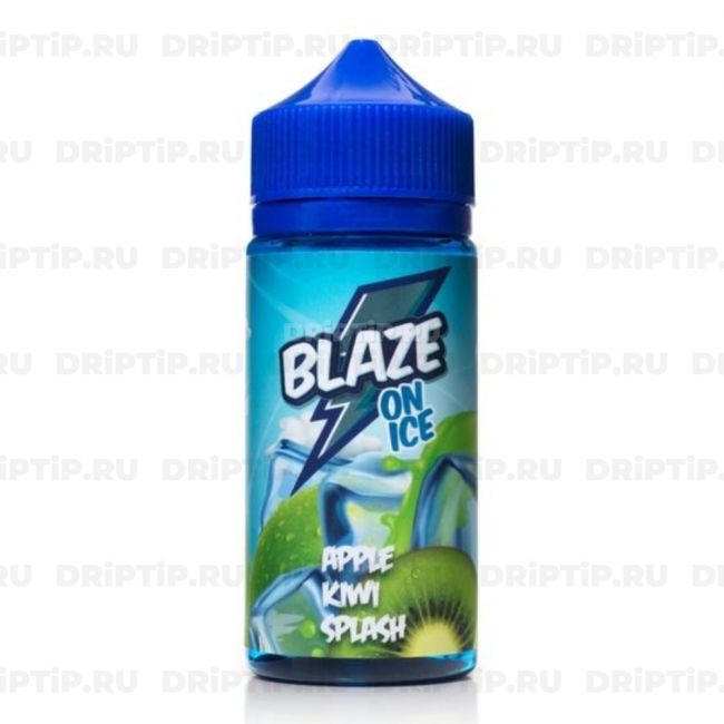 Жидкость для вейпа / Blaze On Ice - Apple Kiwi Splash