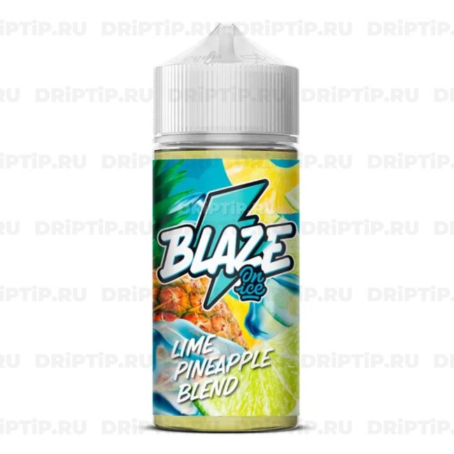 Жидкость для вейпа / Blaze On Ice - Lime Pineapple Blend