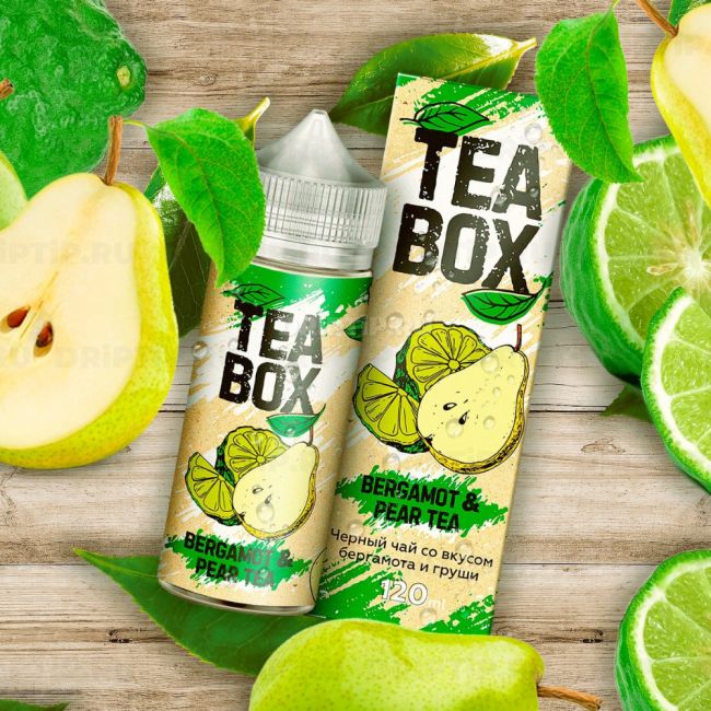 Жидкость для вейпа / Tea Box - Bergamot & Pear Tea