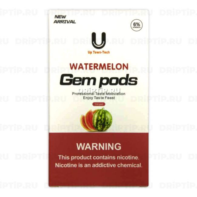 Устройства / Gem Pods for Juul - Арбуз (Watermelon)