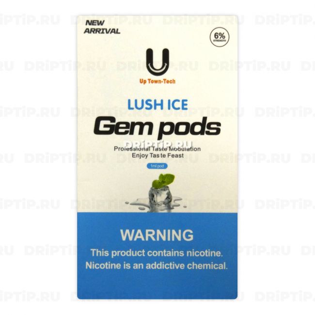 Устройства / Gem Pods for Juul - Мята со льдом (Lush Ice)