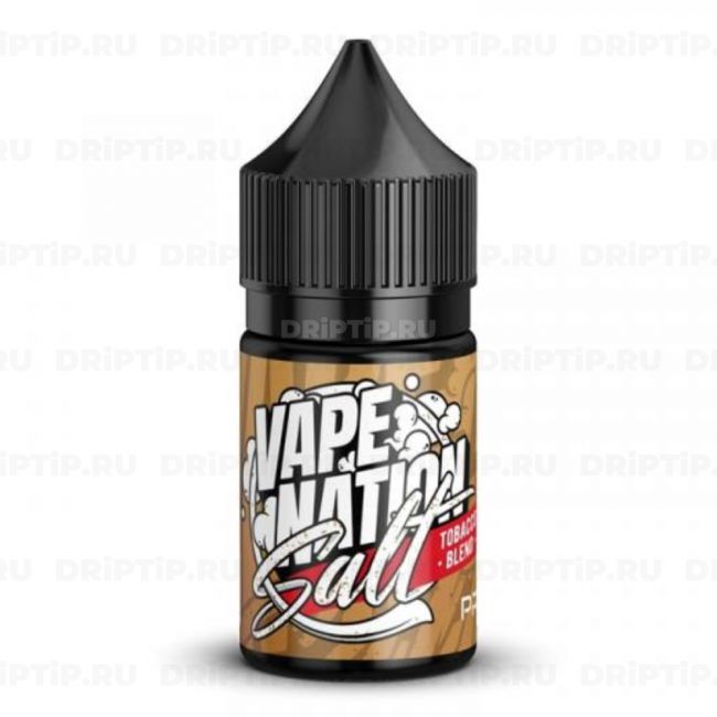 Жидкость для вейпа / Vape Nation Salt - Tobacco Blend