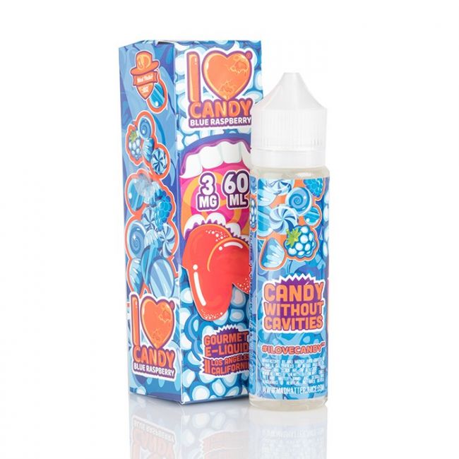 Жидкость для вейпа / I Love Candy Blue Raspberry - Mad Hatter Juice