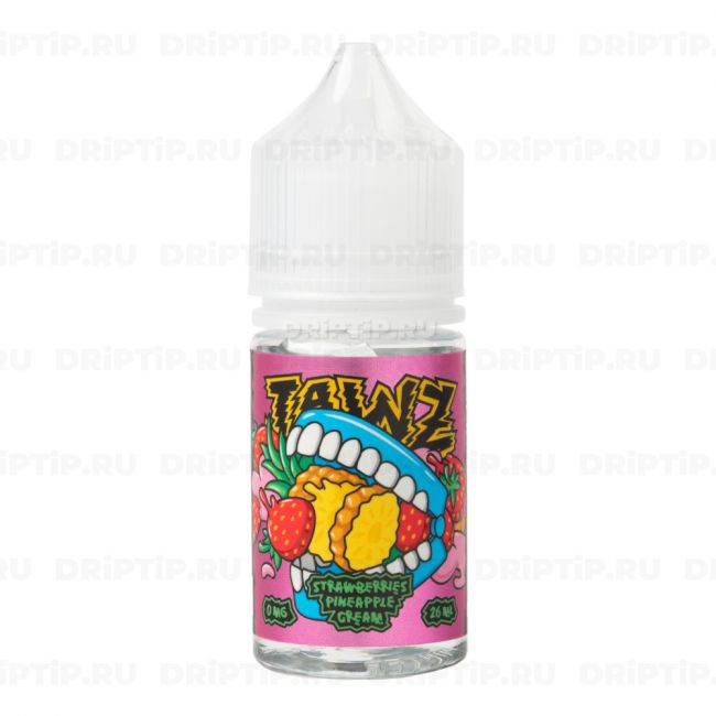 Жидкость для вейпа / Jaws Salt - Strawberry Pineapple Cream 30ml