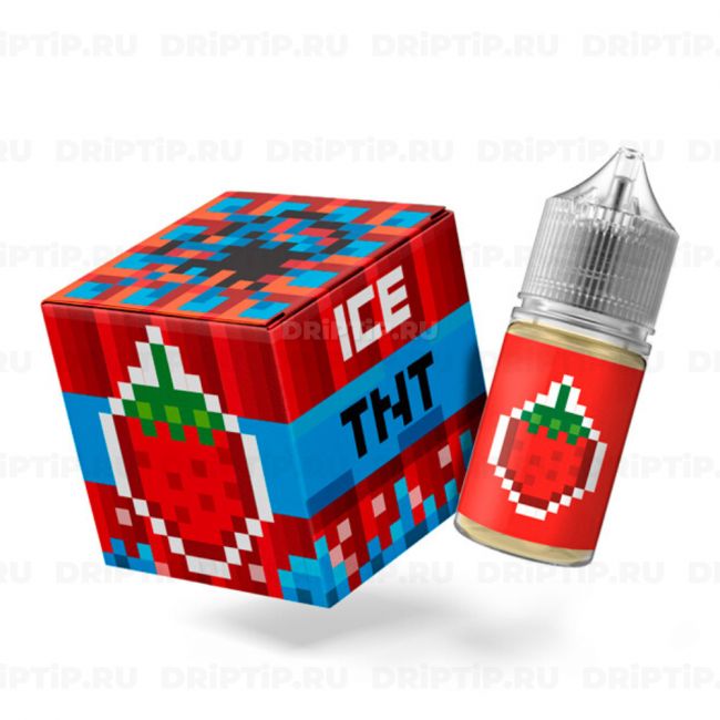 Жидкость для вейпа / Ice Tnt Salt - Ice Sugar Strawberry