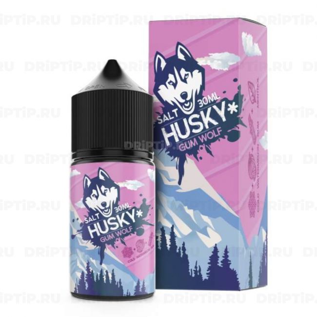 Жидкость для вейпа / Husky Salt - Gum Wolf