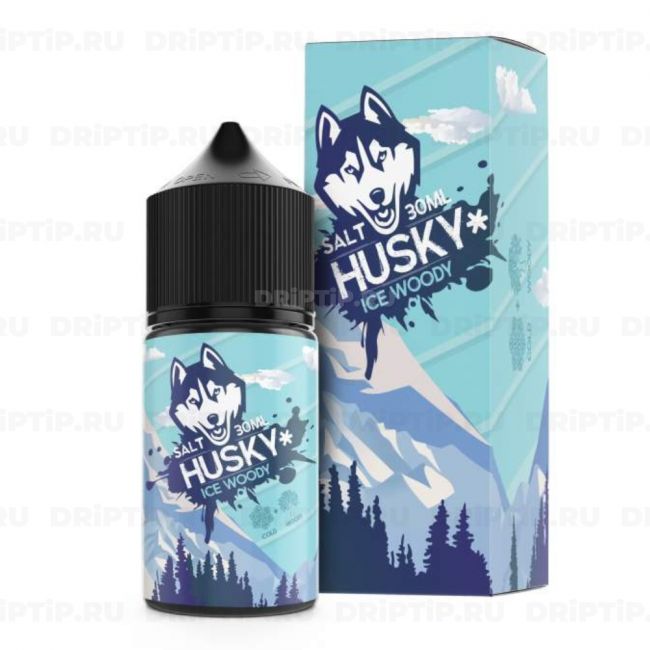 Жидкость для вейпа / Husky Salt - Ice Woody